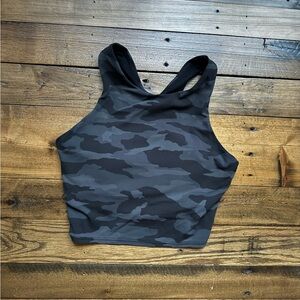 Athleta Black Crop Top